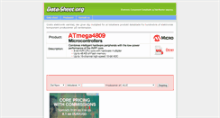 Desktop Screenshot of dk.data-sheet.org