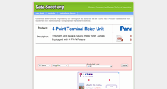 Desktop Screenshot of de.data-sheet.org